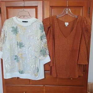 Bundle Women's Blouses, Size Small